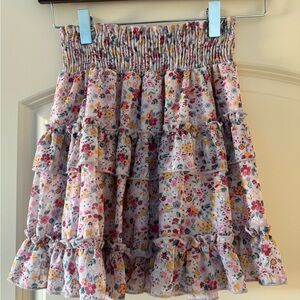 Altard state floral ruffle skirt
